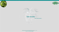 Desktop Screenshot of palmparadise.biz