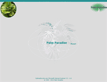 Tablet Screenshot of palmparadise.biz